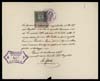 Registrazione n° 27 del Registro marche della Camera di commercio e industria di Zara (1896 mar. 21)